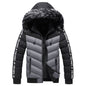 Winter youth hooded jacket