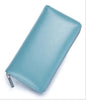 Rfid Many Departments Men Wallet Cow Genuine Leather 36 Slots Card Holder Cell Phone Pocket Male Wallets Clutch Man Long Purse