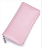Rfid Many Departments Men Wallet Cow Genuine Leather 36 Slots Card Holder Cell Phone Pocket Male Wallets Clutch Man Long Purse